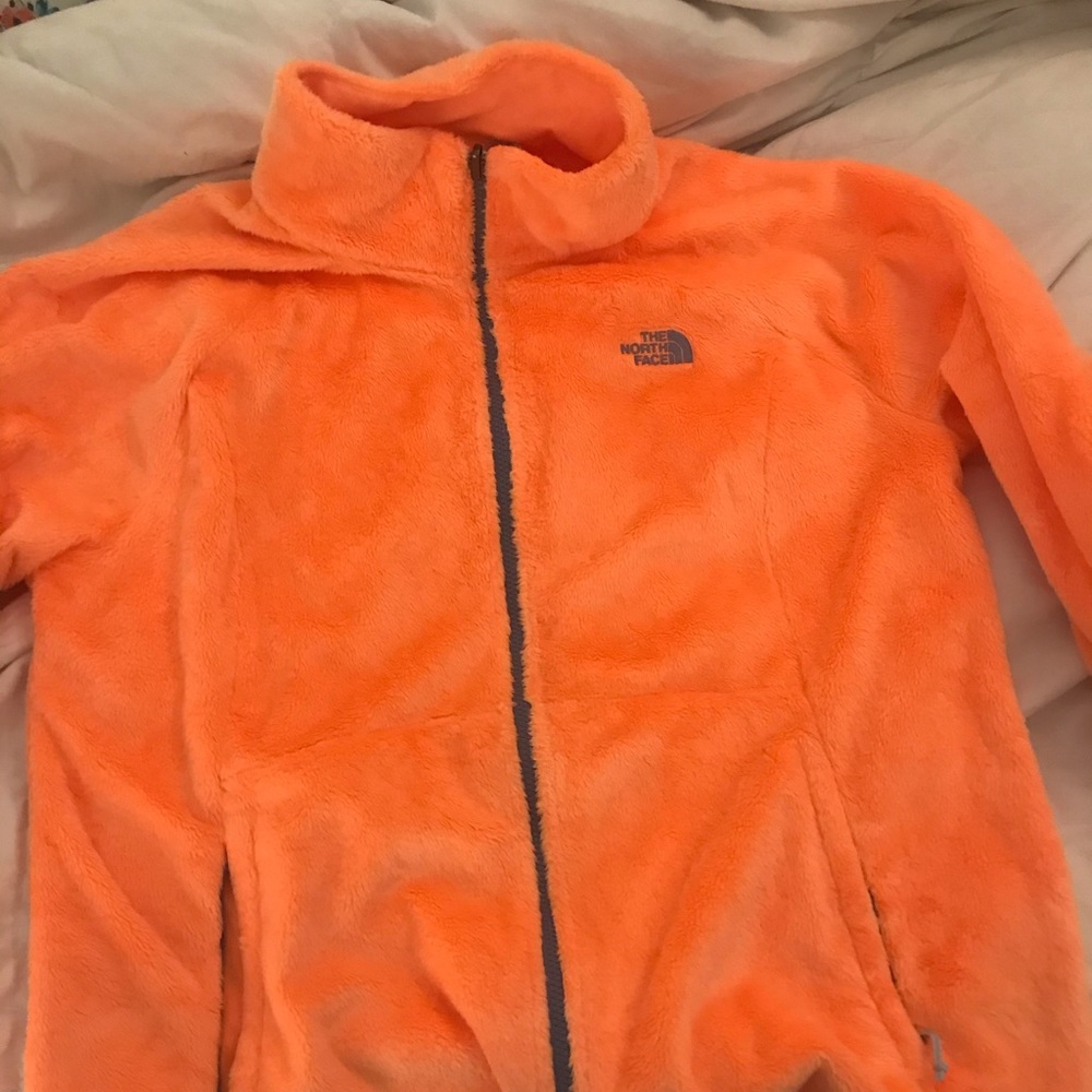 North face fleece jacket zip in